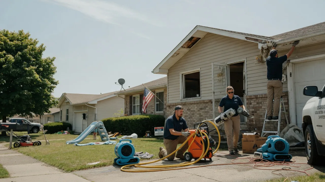 Water Damage Restoration in Romayor, TX near me